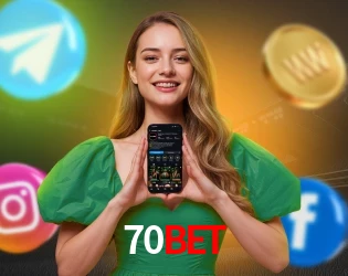 Interface do App 70bet
